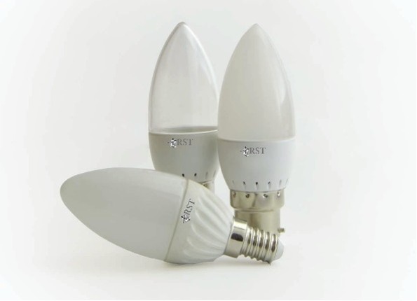 rst led candle bulb